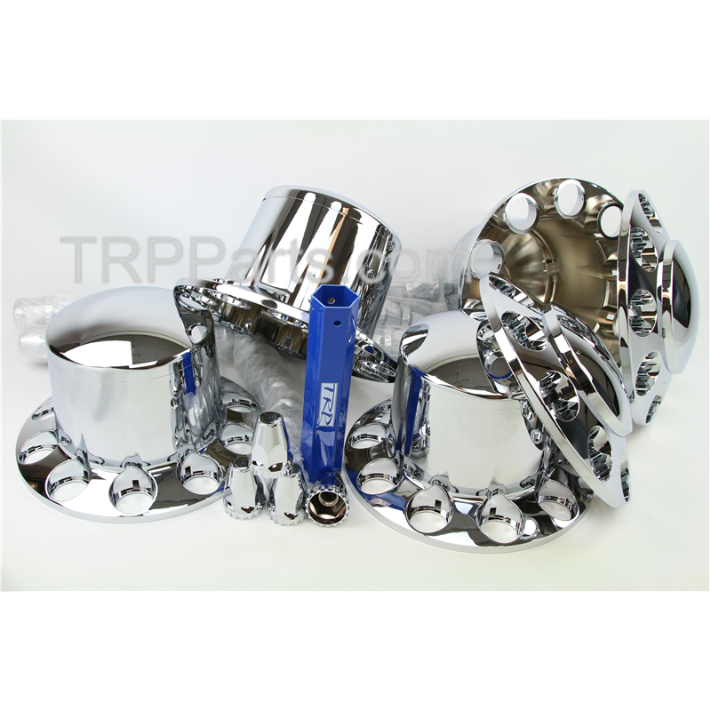 KIT-HUB&NUT COVER ABS PLASTIC FRONT/REAR