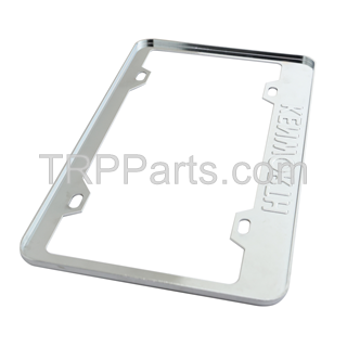 LICENSE PLATE HOLDER - CHROME - KENWORTH
